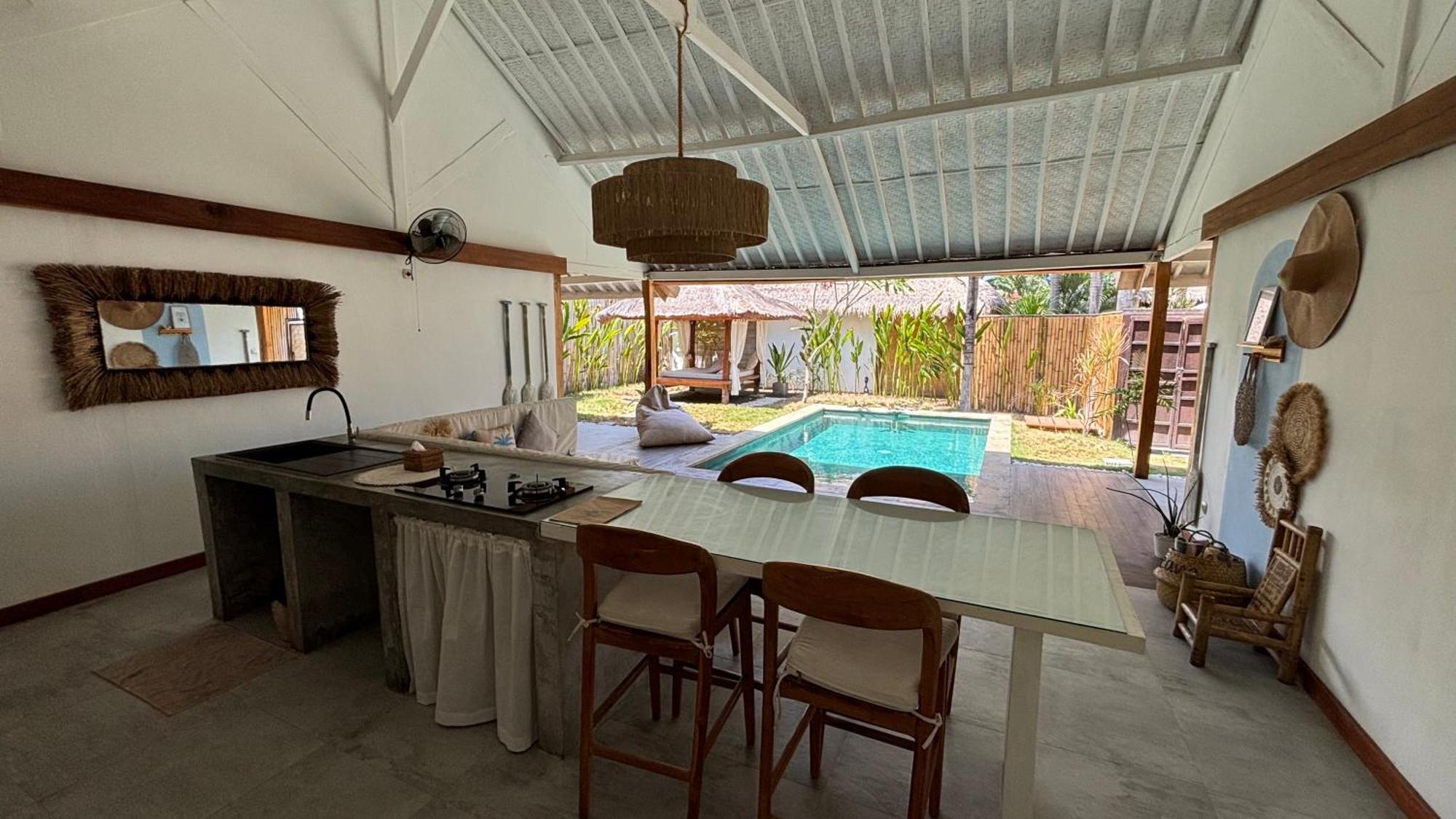 Villa Oceane Gili Air Exterior foto